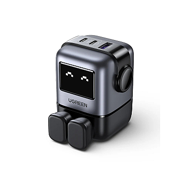 Enerji toplama cihazı UGREEN Uno RG 65W 3-Port GaN Fast Charger EU
