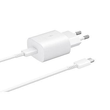 Adapter başlığı Samsung 25W TA0771 White