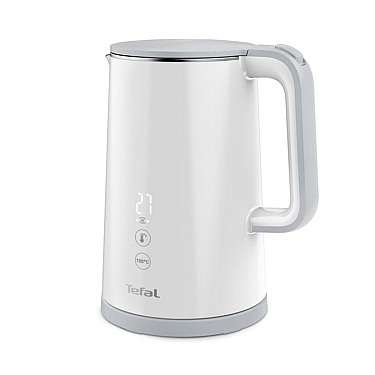 Elektrikli çaydan Tefal Digital Screen 1.5L White (KO693110) Elektrikli çaydan Tefal Digital Screen 1.5L White (KO693110)