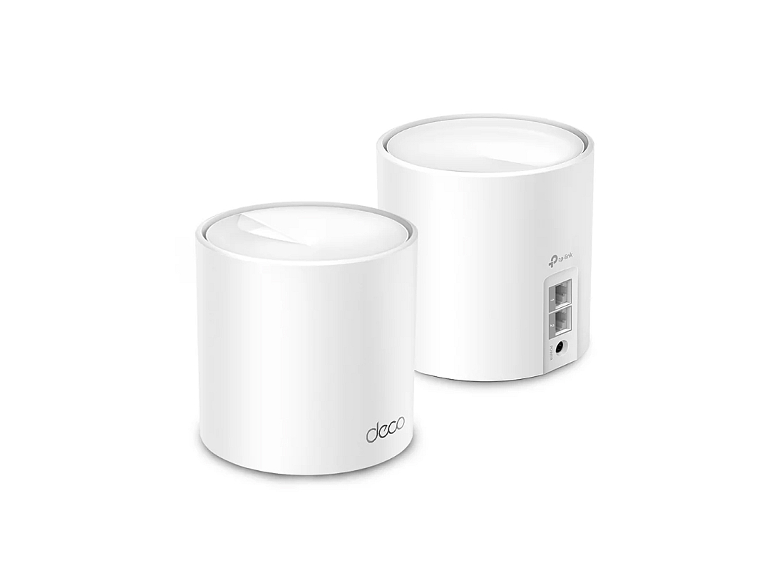 TP-Link - Deco X10 (2-pack) ( AX1500 Whole Home Mesh Wi-Fi 6 System)