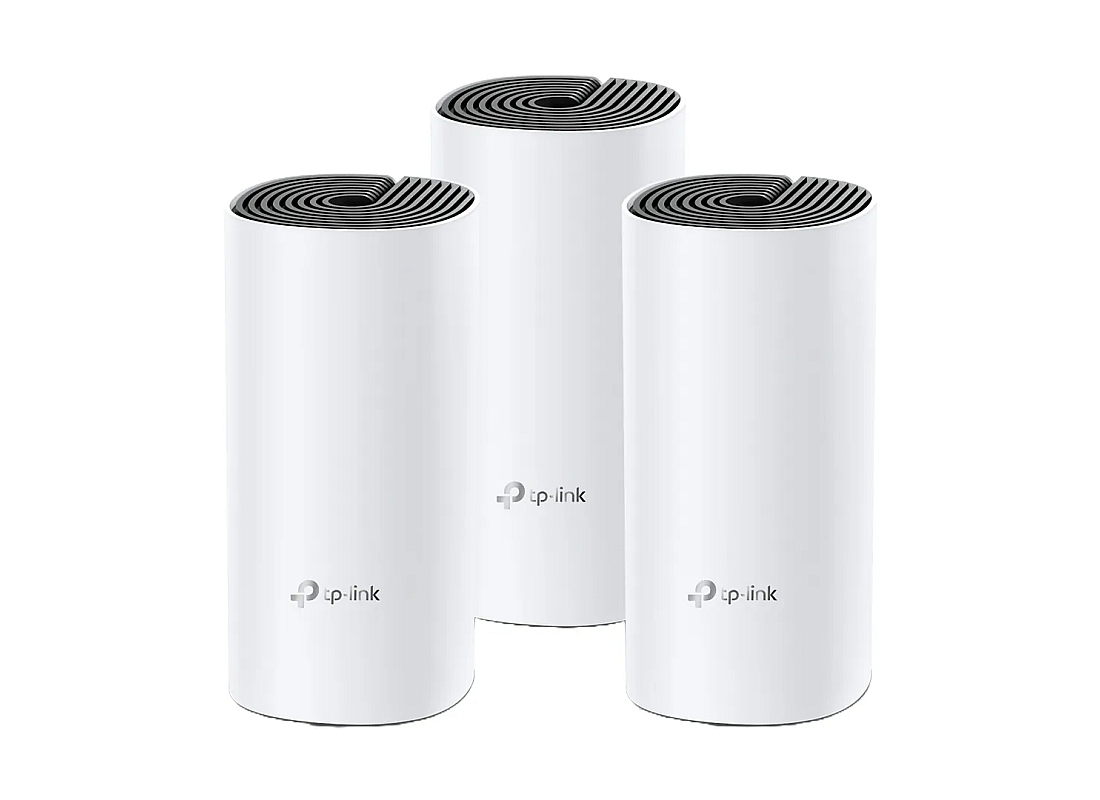 TP-Link - Deco M4 (3-pack) ( AC1200 Whole Home Mesh WiFi System )