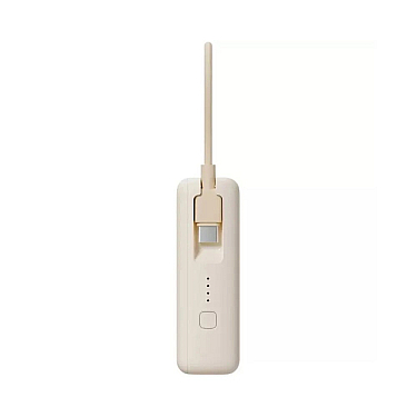 Xiaomi Powerbank 33W 10000 mAh (Integrated Cable) Tan (BHR9333GL)