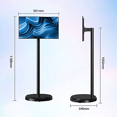 Monitor LCD Stand by me 22.1 inch S01 Black