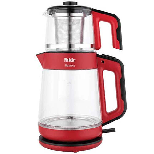 Fakir Cay aparati BESTEA Glass Red Black