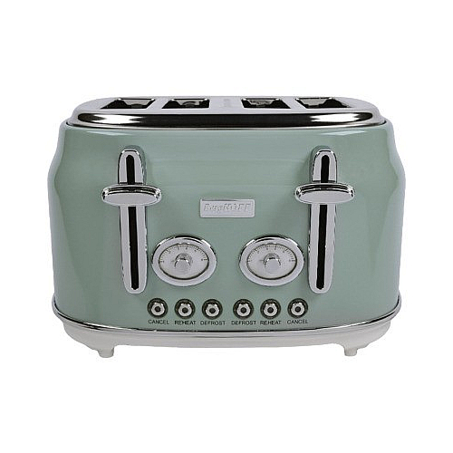 Berghoff Retro Toster 4-lu Green