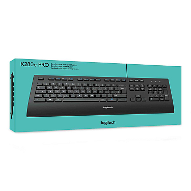 Klaviatura Logitech Corded Keyboard K280E