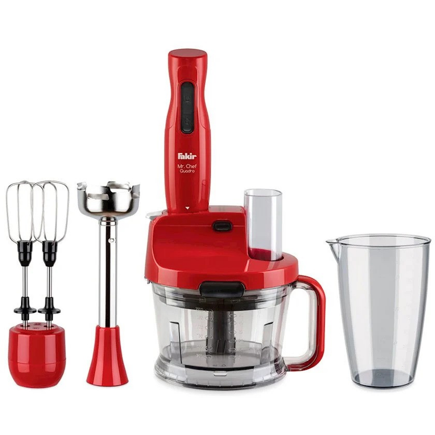 Fakir Blender Mr.Chef Set- Red