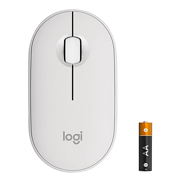 Siçan Logitech Pebble Mouse 2 M350s Tonal White