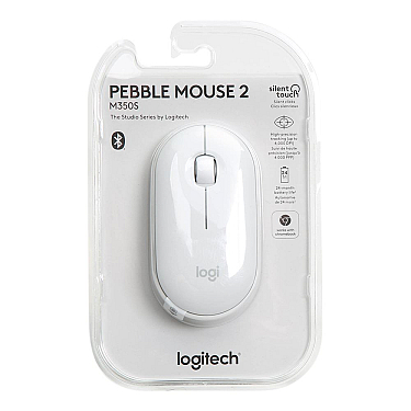 Siçan Logitech Pebble Mouse 2 M350s Tonal White