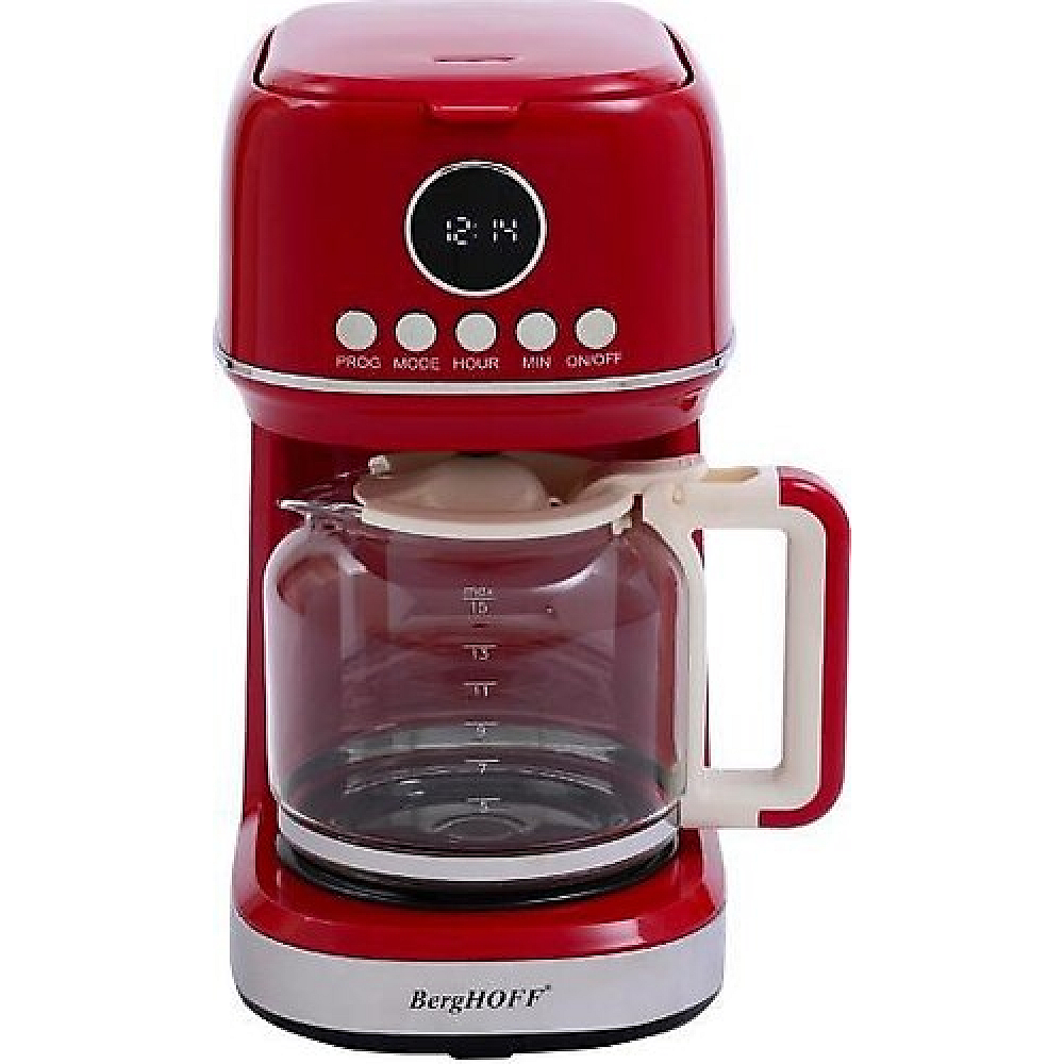 Berghoff Retro Kaave Machine 15 cup Red