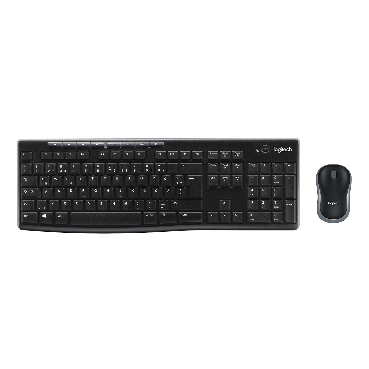 Klaviatura Logitech MK270 Wireless Keyboard and Mouse Combo