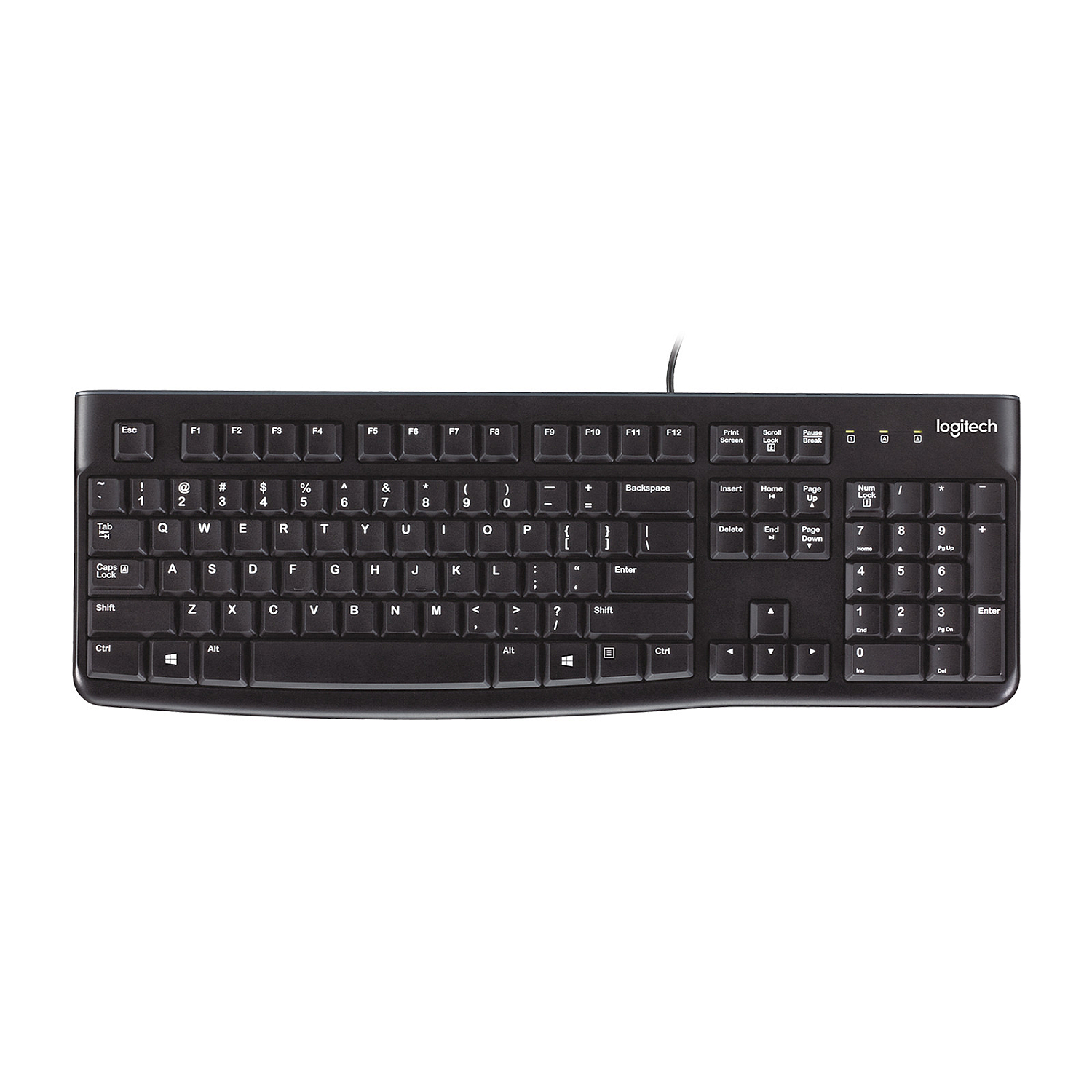 Klaviatura Logitech K120 Corded Keyboard Black