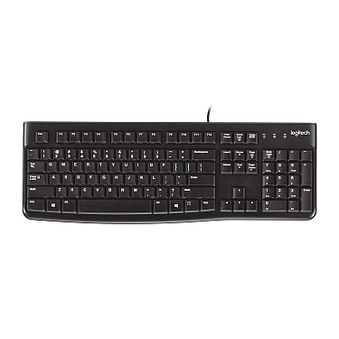 Klaviatura Logitech K120 Corded Keyboard Black