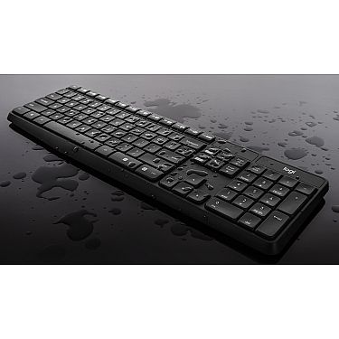 Klaviatura Logitech MK235 Wireless Keyboard and Mouse Combo Grey