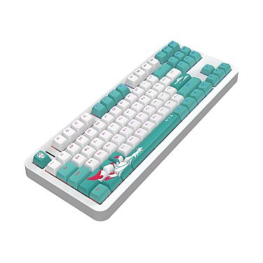 Wired keyboard Red Square Alumix TKL Classic Kitsune [g3ms Aquamarine] (RSQ-20052) White