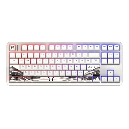 Wireless keyboard Red Square Alumix TKL Satory [g3ms Jade] (RSQ-20055) White