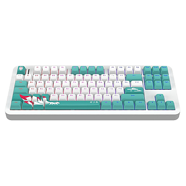 Wired keyboard Red Square Alumix TKL Classic Kitsune [g3ms Aquamarine] (RSQ-20052) White
