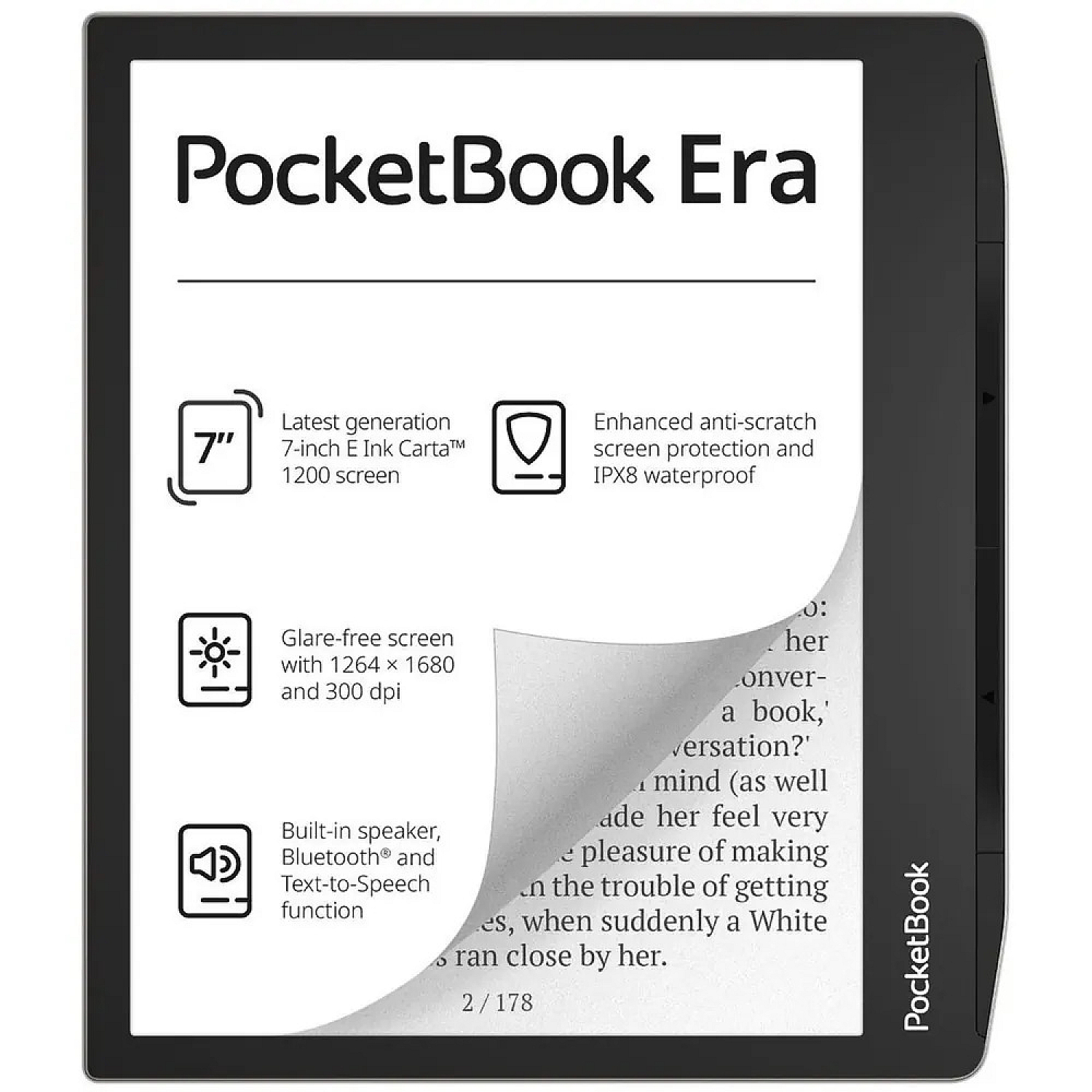 Elektron kitab e-reader PocketBook 700 Stardust Silver