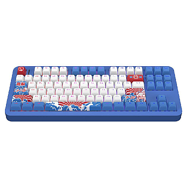 Wireless keyboard Red Square Alumix TKL Classic Pakuru [g3ms Aquamarine] (RSQ-20056) Blue