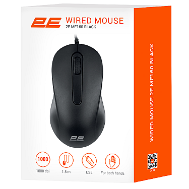 Mouse 2E MF160 USB black
