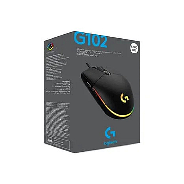 Siçan Logitech G102 LIGHTSYNC Corded Gaming Mouse Black