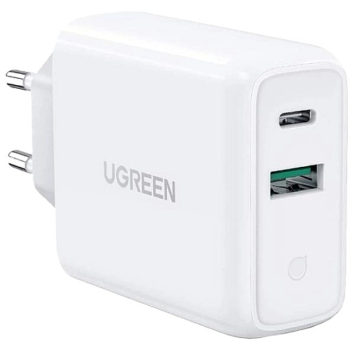 Adapter başlığı UGREEN 38W USB-C Wall Charger EU (White)