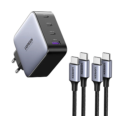 Adapter başlığı UGREEN Nexode S 100W 4-Port GaN Fast Charger EU