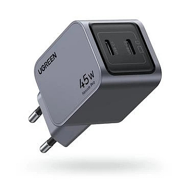 Adapter başlığı UGREEN Nexode Pro 45W Dual USB-C GaN Fast Charger EU