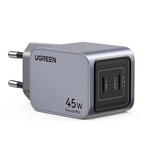 Adapter başlığı UGREEN Nexode Pro 45W Dual USB-C GaN Fast Charger EU