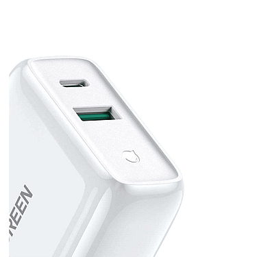 Adapter başlığı UGREEN 38W USB-C Wall Charger EU (White)
