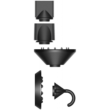 Fen Dyson HD08 Supersonic Black/Nickel