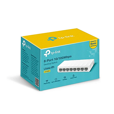 TP-Link - LS1008 (8-Port Desktop Switch)