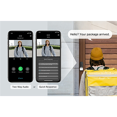 TP-Link - TAPO D230S1 (Tapo Video Doorbell Camera Kit)