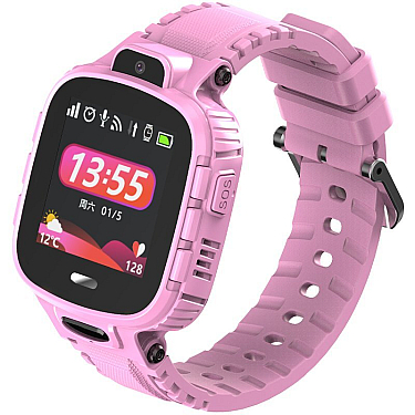 Smart saat Gelius Pro GPS Tracker GP-PK001 (PRO KID) Pink