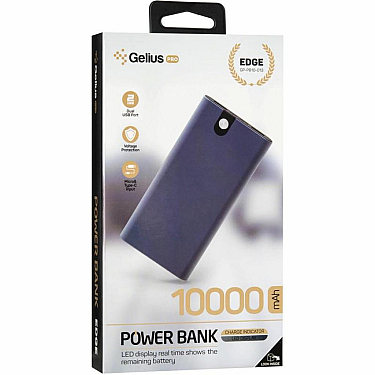 Power Bank Gelius Edge GP-PB10-013 10000 mAh Silver