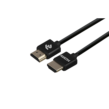 HDMI kable 2E HDMI 2.0 (AM/AM) Slim, black 2m