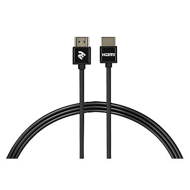 HDMI kable 2E HDMI 2.0 (AM/AM) Slim, black 2m