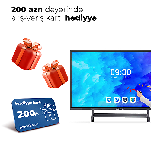 Smart Lövhə BYINYEK D75 With Camera+Stand (3 aylıq)