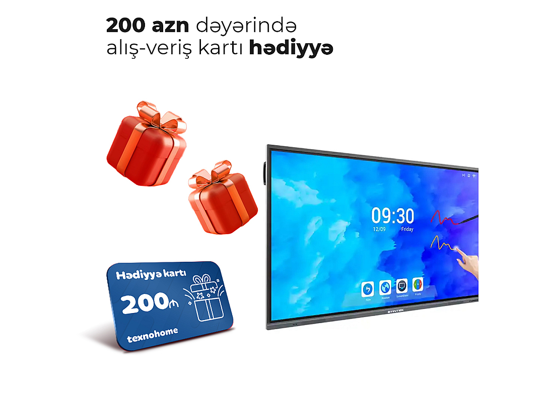 Smart Lövhə BYINTEK D65+Stand (3 aylıq)