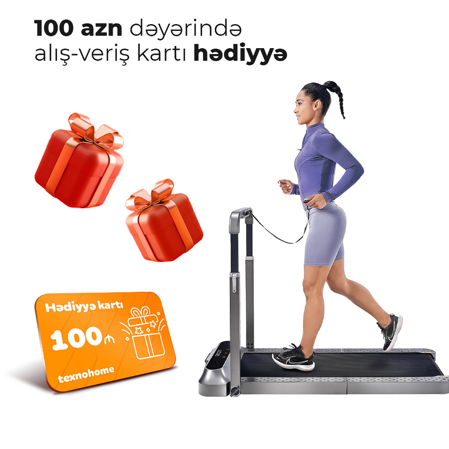 Qaçış aparatları KING SMITH WALKINGPAD R2 (3 aylıq) Qaçış aparatları KING SMITH WALKINGPAD R2 (3 aylıq)