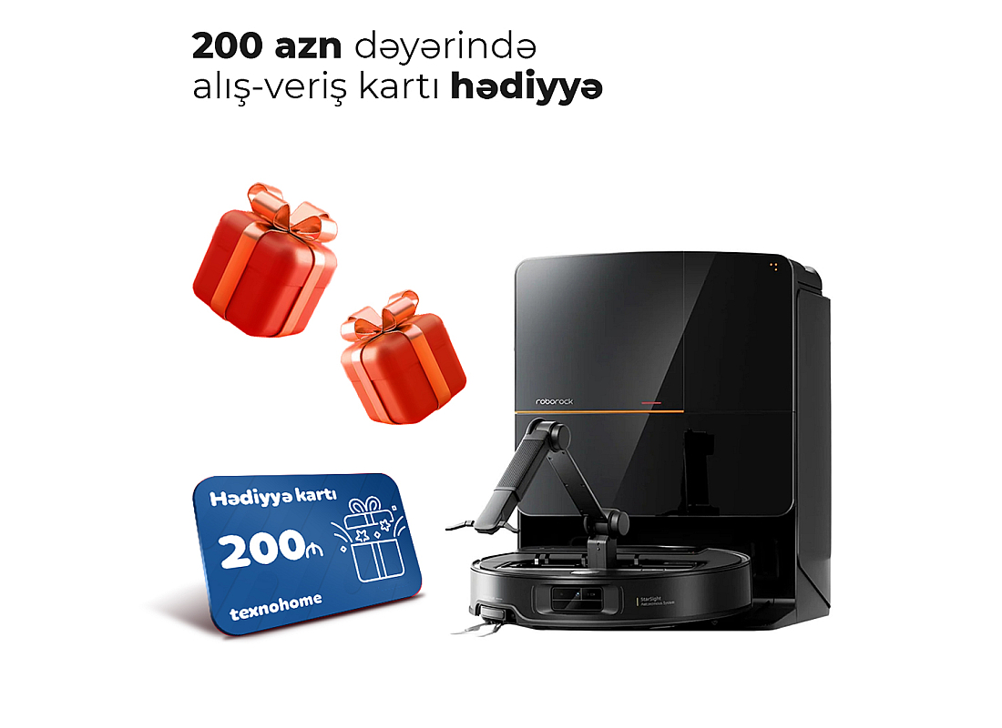 Robot Tozsoran Roborock Saros Z70 Black (3 aylıq)