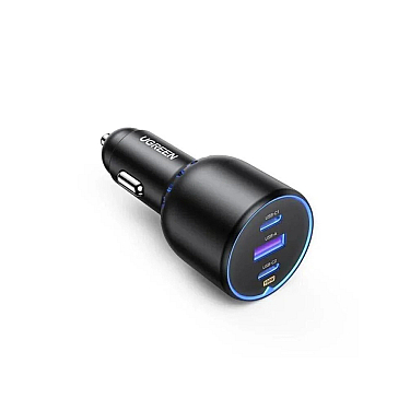 Avtomobil üçün charger UGREEN 75W 3-Port Fast Car Charger Avtomobil üçün charger UGREEN 75W 3-Port Fast Car Charger