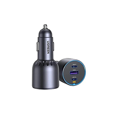 Avtomobil üçün charger UGREEN 75W 3-Port Fast Car Charger Avtomobil üçün charger UGREEN 75W 3-Port Fast Car Charger