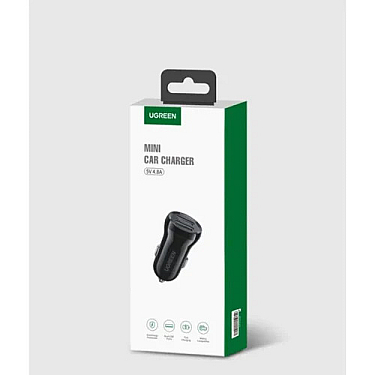 Avtomobil üçün charger UGREEN Dual USB Car Charger
