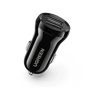 Avtomobil üçün charger UGREEN Dual USB Car Charger
