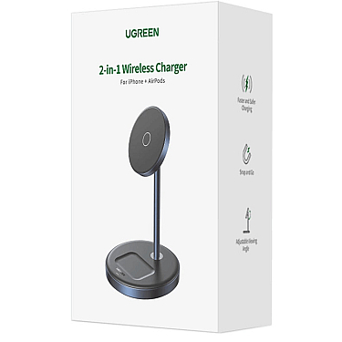 Charger UGREEN 2-in-1 Wireless Charger