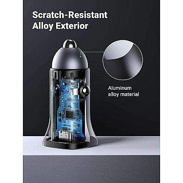 Avtomobil üçün charger UGREEN 30W 2-Port Fast Car Charger Avtomobil üçün charger UGREEN 30W 2-Port Fast Car Charger