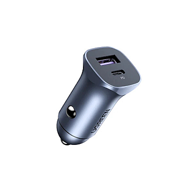 Avtomobil üçün charger UGREEN A+C Dual-Port Car Charger PD30W+SCP22.5W Avtomobil üçün charger UGREEN A+C Dual-Port Car Charger PD30W+SCP22.5W