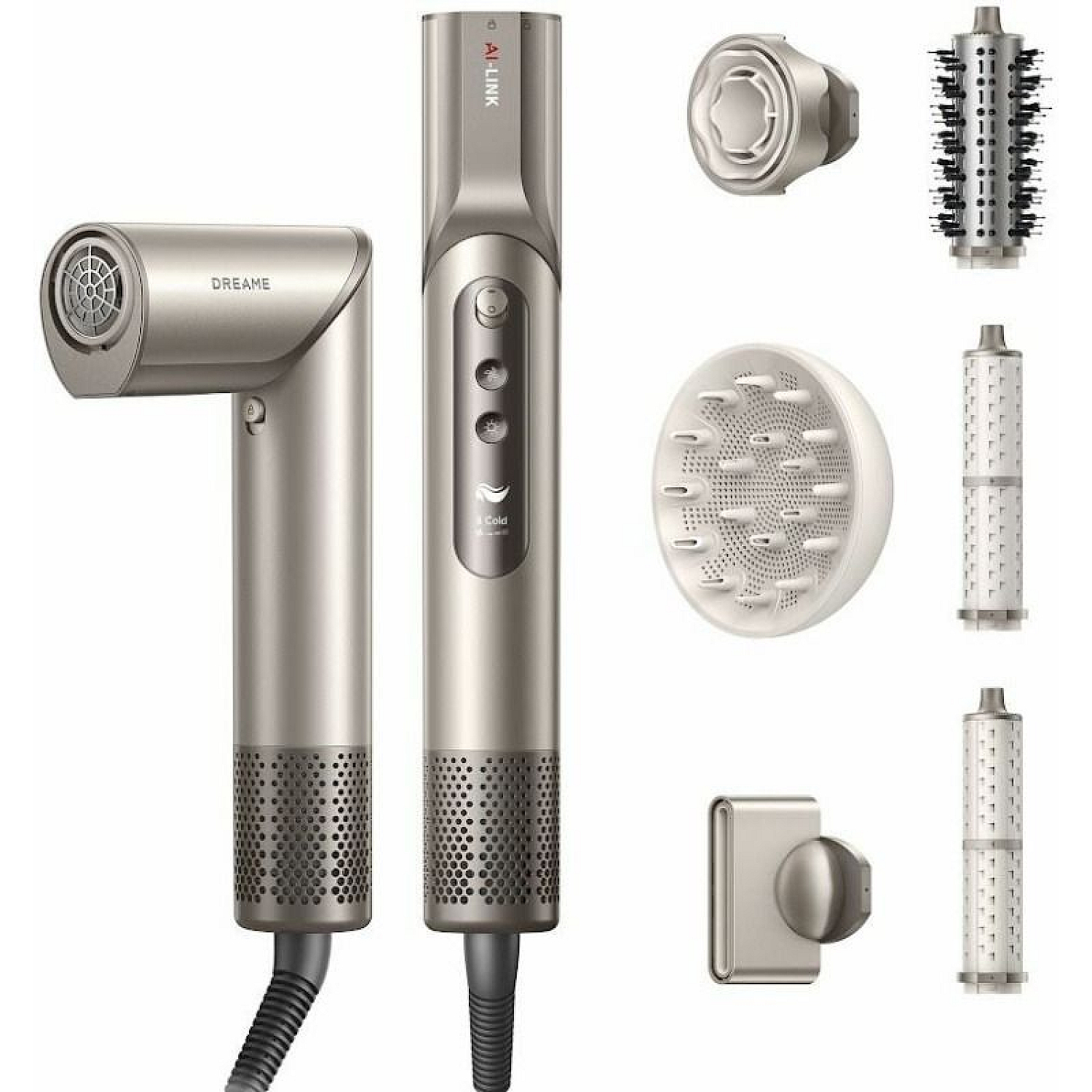 Fen Styler Dreame Нairdryer Dazzle Gold (AZD20A) EU Fen Styler Dreame Нairdryer Dazzle Gold (AZD20A) EU