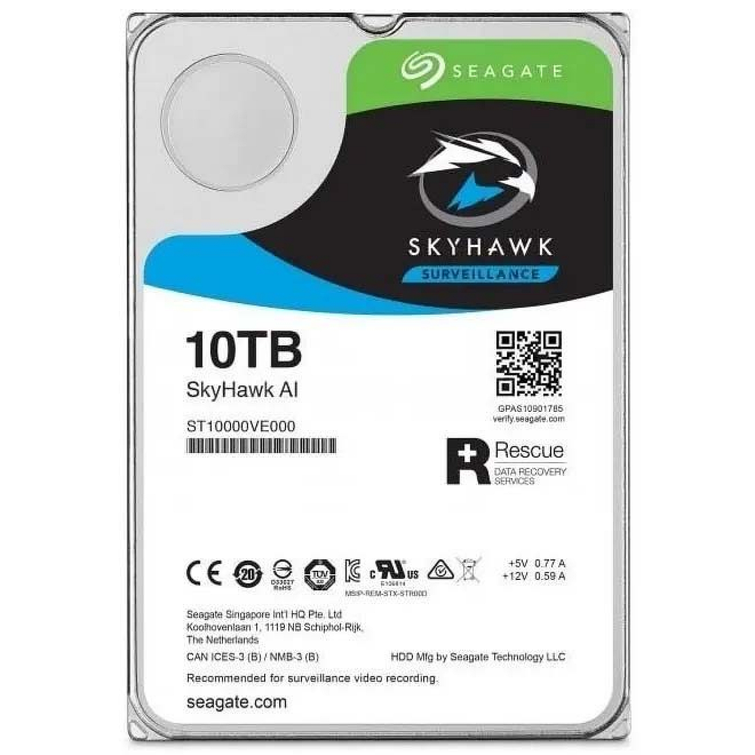Sərt disk Dahua 10TB ST10000VE000 HDD Seagate